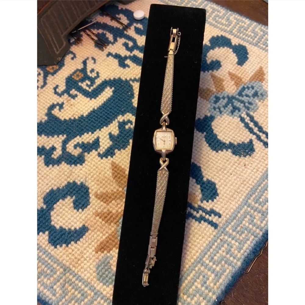 Vintage Elgin Lady’s Cocktail Watch, 10k RGF, Working